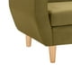 thumbnail image 3 of Sofa Bote 1c Felpa 05 Verde Musgo, 3 of 6