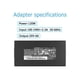 thumbnail image 3 of Adaptador de cargador AC 120W 20V 6A para Chicony A17-120P2A A120A055P, 3 of 7