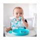 thumbnail image 2 of Plato Con Tapa Y Agarre Azul, 2 of 9
