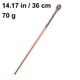 thumbnail image 1 of An Ancient Steel Core Wand. Noble Series. Halloween, Party Gifts, Role Playing, Perfect Wand, 1 of 3