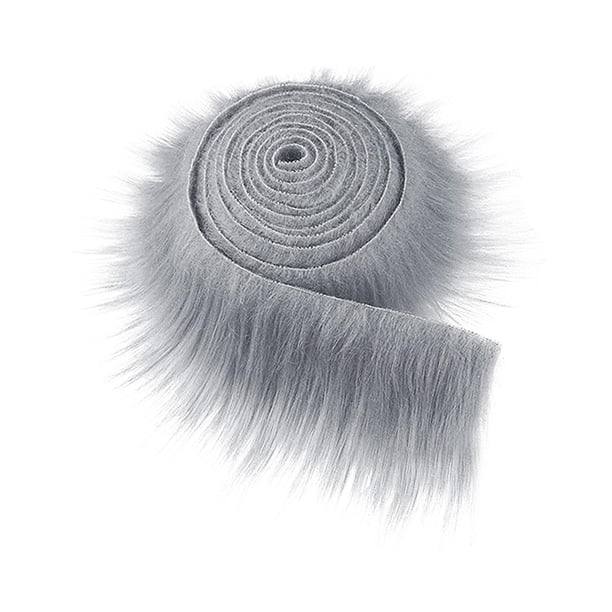 Telas de imitación, tela Artificial, manualidades DIY, decoración del hogar, cortes de tela suave y peluda, manualidades, costura para sofá, alfombra, Gris claro