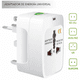 thumbnail image 4 of Adaptador Enchufe Universal Internacional para Viajes, 4 of 8
