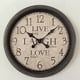thumbnail image 1 of Reloj De Pared 42.4x31.9x43.8 Cm Elemental Café, 1 of 2