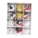 thumbnail image 1 of Juego De 12 Bolas Decorativas Para Adornos Navideños, Para Bar, Restaurante, Dormitorio, 1 of 3