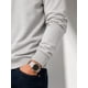 thumbnail image 3 of Poleron Polo Cuello Redondo 300g De Hombre 70/30 Basico L Gris Lisa, 3 of 3
