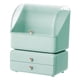 thumbnail image 2 of Organizador De Maquillaje De Escritorio Caddy Holder Organizadores De Cuidado De La Piel Para Cajón De Encimera Flip Green, 2 of 5