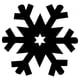 thumbnail image 1 of Decomural Star Snowflake Christmas Decoration Pack WS-33381, 1 of 2