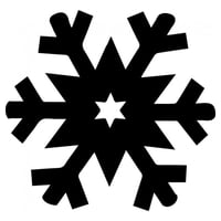 Rienda Libre Graphics - Decomural Star Snowflake Christmas Decoration Pack Ws-33381