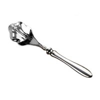 Bothyi - Cuchara Para Servir Con Forma De Concha, Multifuncional, Para Casa, Restaurante, Cenas Familiares, Color Plateado, Pequeña
