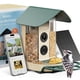 thumbnail image 1 of Comedero para aves Kiwibit con cámara 4K y energía solar con IA, 1 of 9
