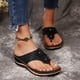 thumbnail image 3 of Zapatos casuales para mujer, zapatos para caminar para mujer, sandalias hasta la rodilla para casa, zapatos rojos de playa Y2K, zapatillas para exteriores, sandalias de agua de verano, sandalias de ve, 3 of 6