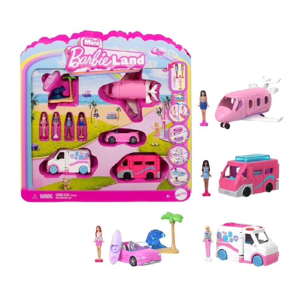 Vehículo Para Muñecas Barbie Paquete De Vehículos