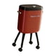 thumbnail image 1 of Cubo De Basura Con Patas, Cubo De Basura Alto Para Ba?o, Oficina, Inodoro, Rojo Con Ruedas, 1 of 5