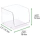 thumbnail image 5 of Cesta grande apilable de plástico para organizar alimentos, ideal para bebés y niños en la cocina, la despensa, la guardería, el dormitorio y la sala de juegos. Ideal para refrigerios, biberones y vas, 5 of 7