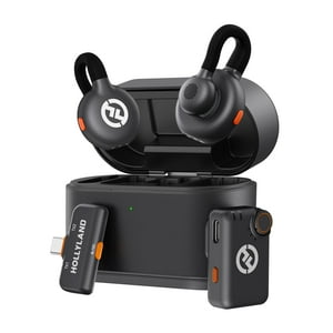 Hollyview - Micrófono Inalámbrico Hollyland Lark M2S Mini Combo