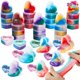 thumbnail image 1 of Galaxy Hearts Slime JOYIN para el día de San Valentín, 30 unidades, con tarjetas para niños, 1 of 9