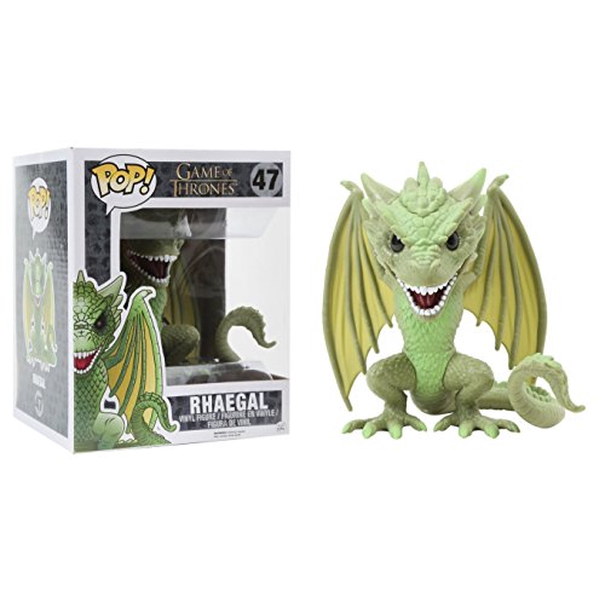 Figura Pop De Vinilo Rhaegal Funko Juego De Tronos 6 Pulgadas