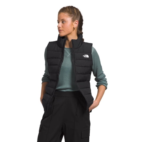 Chaleco The North Face Aconcagua 3 Para Mujer Sin Pfas Tnf Negro