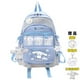 thumbnail image 1 of Anime Sanrioed Plush Toy Cinnamoroll Backpack Children Girl Boy Blue Schoolbag Kawaii Student School Bag Computer Large Gift, 1 of 3