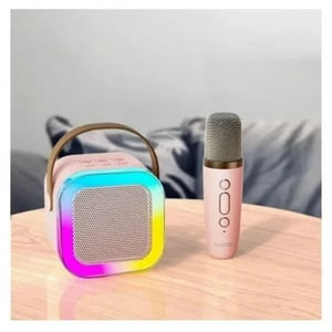 Total E-Commerce - Juguete Parlante Karaoke Bluetooth Interactivo Rosa Infantil