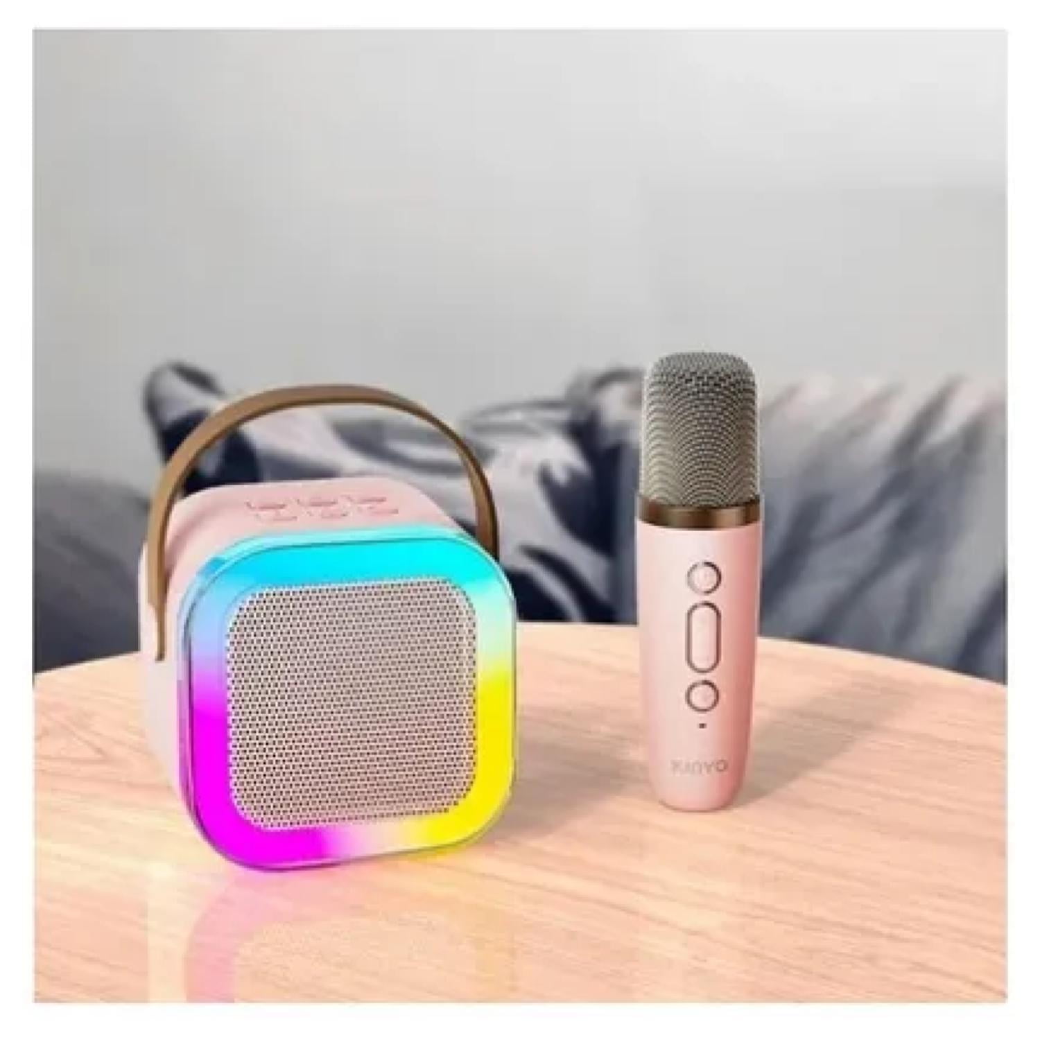 Total E-commerce - Juguete Parlante Karaoke Bluetooth Interactivo Rosa Infantil