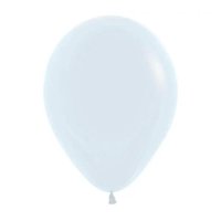 Globos Qualatex Fashion White 5 (Paquete De 100)