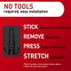 thumbnail image 4 of Gancho triple Wall Hook Command, tamaño XL, negro mate, 4 of 9