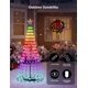 thumbnail image 5 of Luces para árbol de Navidad Govee, 1,6 pies, 316 LED RGBIC con control de aplicaciones, 5 of 9