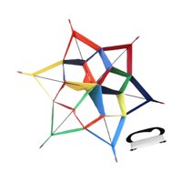 Ioensy - Cometa Hexagonal De Fácil Control Para Niños Y Niñas, Ideal Para Playa, Césped Y Familia.