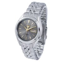 Reloj Seiko 5 Automático Con Esfera Gris Snkl19J1 Para Hombres