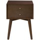 thumbnail image 2 of Mesa de noche Landon de madera caoba de Crosley Furniture, 2 of 9
