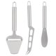 thumbnail image 3 of Juego de Cortadores de Queso de Acero Inoxidable de 3 Piezas - Utensilios de Cocina con Orificios para Colgar, 3 of 8