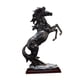 thumbnail image 4 of Estatua De Caballo De Pie, Estatua De Caballo Grande Para Estante De Escritorio, Armario Negro, 4 of 5