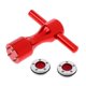 thumbnail image 5 of Pesos Personalizados De Golf De 2 Piezas + Llave Para Putters Scotty Cameron 5G Rojo, 5 of 5