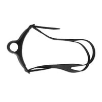 Magideal - Diadema Para Snorkel, Accesorios Para Snorkel, Cómoda Banda Para Tubo De Aire, Dispositivo De Entrenamiento De Goma Suave, Tubo De Respiración, Fijo Y Negro