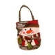 thumbnail image 1 of Bolsa De Regalo Navideña, Bolsa De Tela No Tejida Para Suministros De Fiesta, Bolsa De Mano Para Eventos, Fiestas Navideñas, Patrón De Muñeco De Nieve, 1 of 3