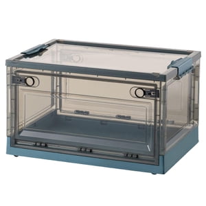 Bothyi - Caja De Almacenamiento Cubo Organizador Cubo De Almacenamiento De Ropa Para Suéteres Juguetes Azul Oscuro