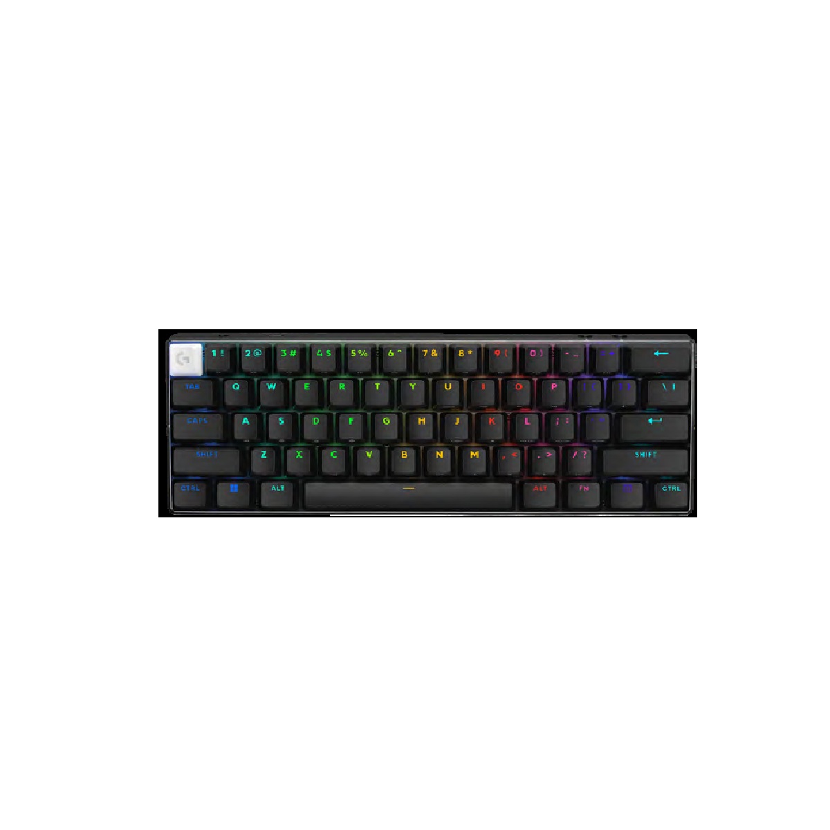 Teclado Inalámbrico Logitech G Pro X 60 Lightspeed Negro