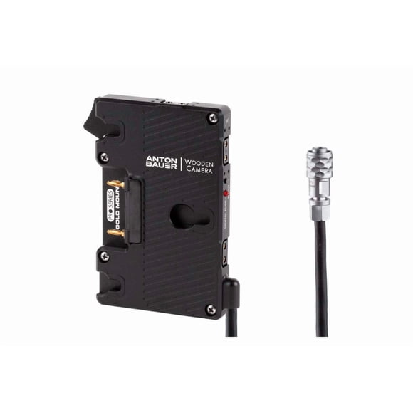 Placa De Energía Power Plate Wc Pro Gold Mount Para Bmpcc 4k Y 6k