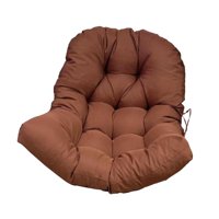 Magideal - Cojín Para Silla Colgante, Cojín Para Asiento De Silla De Exterior, Cómodo Cojín Para Silla Columpio, Alfombrilla Para Silla De Jardín Para Decoración Marrón