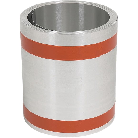Tapajuntas Amerimax galvanizadas de 30 cm x 3 m para techos y canaletas