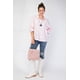 thumbnail image 4 of Camisa Fashnzfab Tejida Texturizada Con Botones Mist Pink, 4 of 5