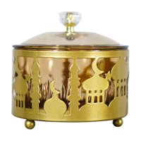 Magideal - Azucarero Con Tapa, Tarro Decorativo, Tarro De Especias Europeo, Contenedor Para Almacenar Especias Para Restaurante, Cocina Y Hogar. Oro
