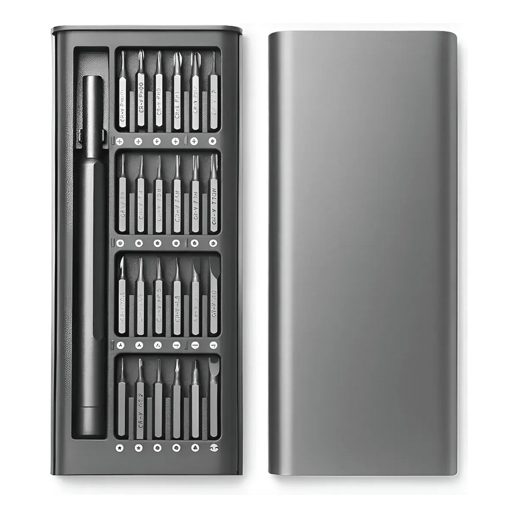 Genérico - Juego Desatornillador Precision 24 En 1 Kit Reparacion Celulares Relojes Puntas Imantadas Kit Herramientas 24 En 1