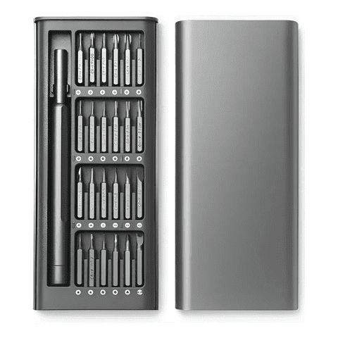 Genérico - Juego Desatornillador Precision 24 En 1 Kit Reparacion Celulares Relojes Puntas Imantadas Kit Herramientas 24 En 1