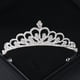 thumbnail image 2 of Gorgeous Silvery Crystal Bridal Tiara & Crown Headband - Perfect for Weddings, Parties & Proms!, 2 of 5