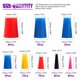 thumbnail image 2 of Kit de caucho de silicona de alta temperatura Plug Stopper Swpeet, 50 unidades, 2 of 7