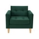thumbnail image 1 of Sofa Retro 1c Felpa 05 Verde Botella, 1 of 6