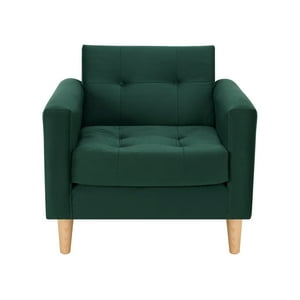 Bodevir - Sofa Retro 1C Felpa 05 Verde Botella