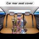 thumbnail image 5 of Los Niños de la Libertad-theme Car Rear Seat Covers Back Elastic Flexible Car Seat Covers Decorative Fits Most Cars 120x59x76cm, 5 of 6